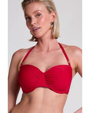 Hunkemöller Luna Bikini Top - Red