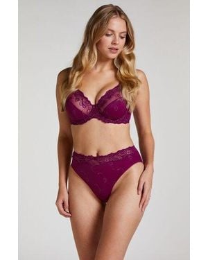Hunkemöller Diva High Knickers - Red