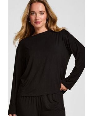 Hunkemöller Top Jersey Essential - Black