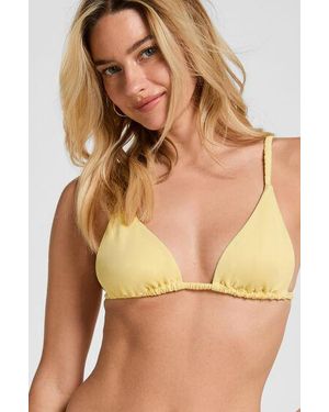 Hunkemöller Triangel Bikinitop Riva - Geel