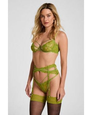 Hunkemöller Suspender Zara - Green