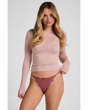 Hunkemöller Highleg Brazilian Pamela - Pink