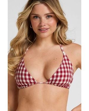 Hunkemöller Amalfi Triangle Bikini Top - Brown