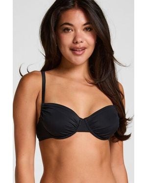 Hunkemöller Padded Underwired Bikini Top Bardolino - Black