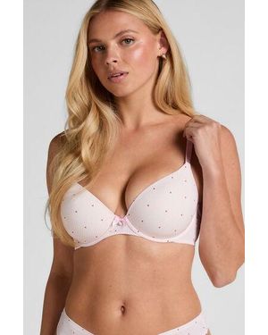 Hunkemöller Plunge Padded Underwired Bra - Brown
