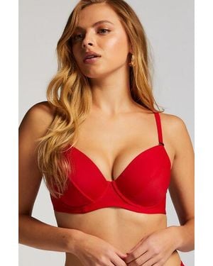 Hunkemöller Luxe High-leg Bikini Bottoms - Red