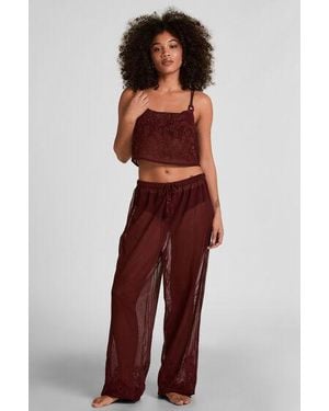 Hunkemöller Beach Trousers - Red