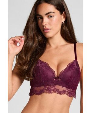 Hunkemöller Padded Non-Wired Bra Naomi - Purple