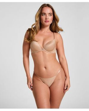 Hunkemöller Tanga Jackie - Marrón