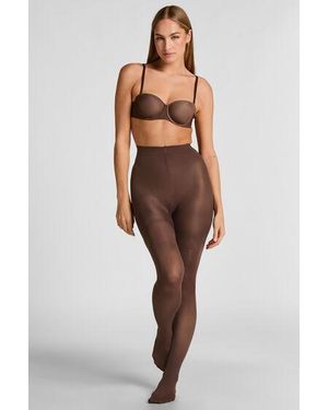 Hunkemöller Tights 40 Denier Total Lift & Shape - Brown