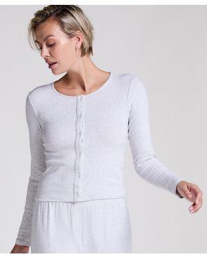 Hunkemöller Pyjamatop - Paars