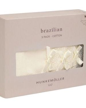 Hunkemöller Multipack Cotton Brazilian - Pink