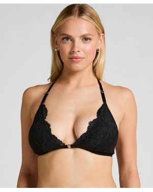Hunkemöller Bralette triangular Whitney - Negro