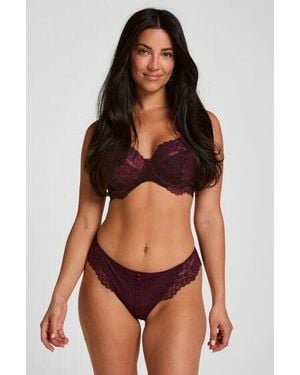 Hunkemöller Daisy Brazilian - Purple