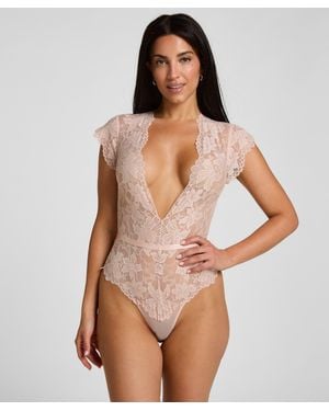 Hunkemöller Body Viktoria - Marrón