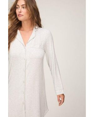 Hunkemöller Essential Jersey Shirtdress - Natural
