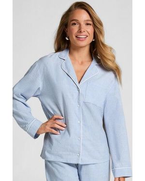 Hunkemöller Jacket Cotton - Blue
