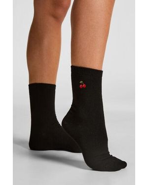 Hunkemöller Modal Crew Socks - Black