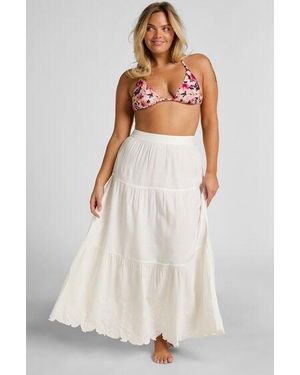 Hunkemöller Embroiderd Skirt - White