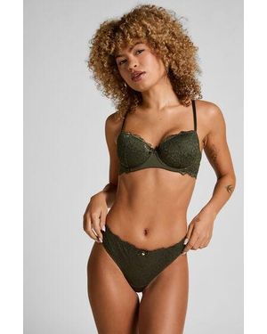 Hunkemöller Marine Thong - Brown