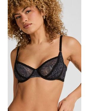 Hunkemöller Azula Non-Padded Underwired Bra - Black