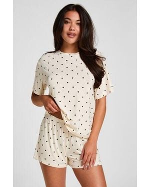 Hunkemöller Pyjama Set Loose - Wit