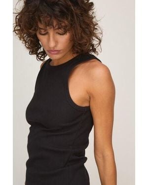 Hunkemöller Singlet Tanktop Cotton Rib - Black