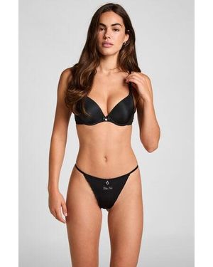 Hunkemöller Tanga Mandy - Zwart