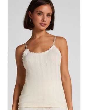 Hunkemöller Pointelle Cami - Natural