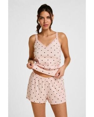 Hunkemöller Pyjama Short - Roze