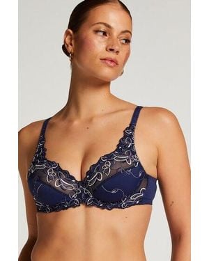 Hunkemöller Diva Non-Padded Underwired Bra - Blue