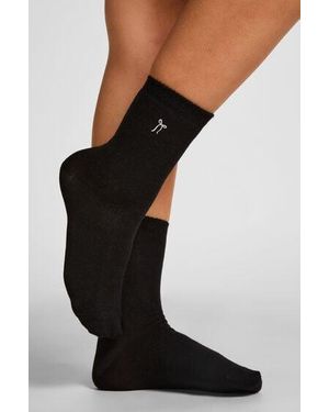 Hunkemöller Modal Crew Socks - Black