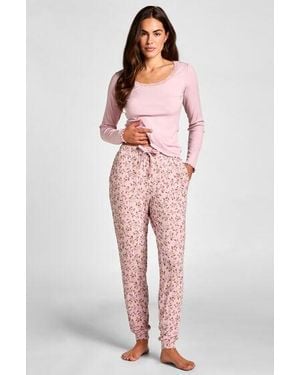 Hunkemöller Jersey Pyjama Trousers - Red
