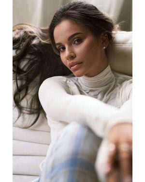 Hunkemöller Super Soft Turtleneck Shirt With Cashmere - Natural