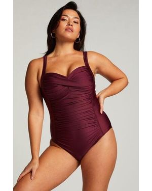 Hunkemöller Shaping Ocean Swimsuit - Red