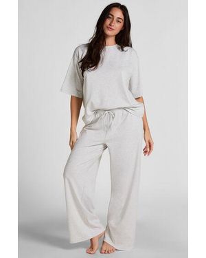 Hunkemöller Pyjama Trousers Loose - Grey