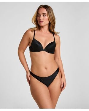 Hunkemöller Tanga Jackie - Negro