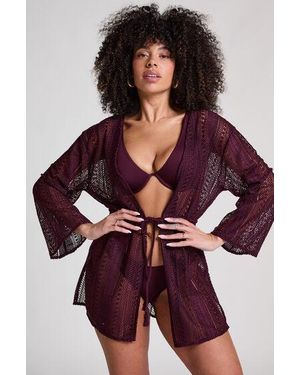 Hunkemöller Beach Crochet Kaftan - Red