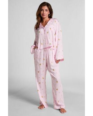 Hunkemöller Satin Trousers - Pink