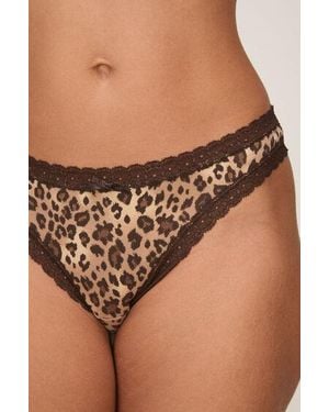 Hunkemöller Multipack Katoenen Strings - Naturel