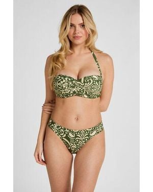Hunkemöller Bikinibroekje Cancun - Groen
