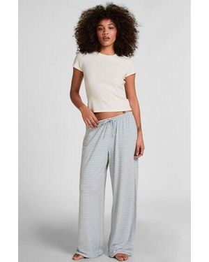 Hunkemöller Jersey Pyjama Broek - Wit