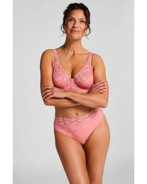 Hunkemöller Diva High Knickers - Red