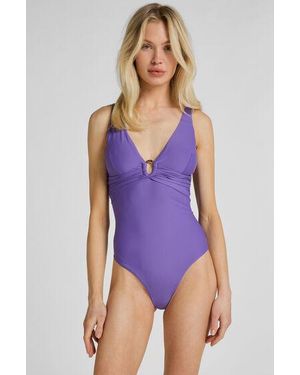 Hunkemöller Corrigerend Badpak Luxe - Paars