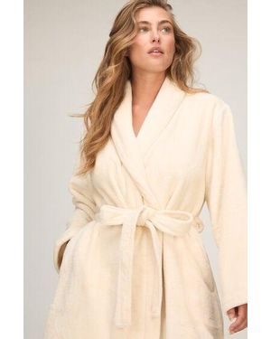 Hunkemöller Robe Fluffy Fleece - Natural