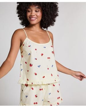 Hunkemöller Woven Cami - Yellow