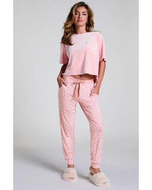 Hunkemöller Jersey Pyjama Trousers - Red