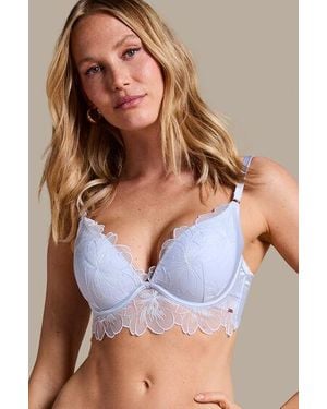Hunkemöller Voorgevormde Push-Up Beugel Bh Emilia - Blauw