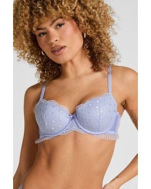 Hunkemöller Cordelie Padded Underwired Bra - Blue