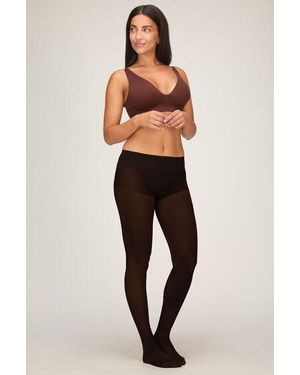 Hunkemöller Tights 40 Denier Velvet Touch - Brown